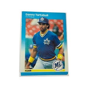 1987 Fleer - #598 Danny Tartabull , Seattle Mariners